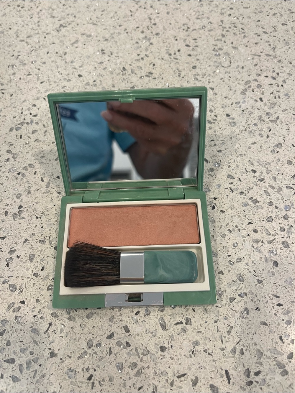 EUC Clinique Pink Powder Blush